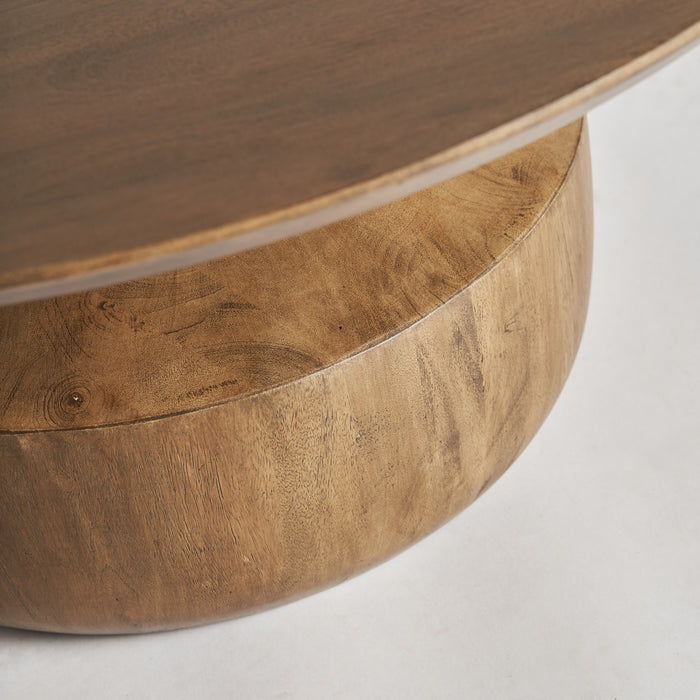 Beaune Coffee Table, crafted from pure pine wood, showcases a natural color that complements its Colonial Style. This piece is a lifetime addition to any living space, exuding the pure nature of the wood's organic beauty.