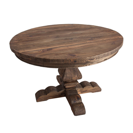 Introducing our Tanzania dining table, handcrafted with artisanal touch and rustic charm. Made from premium pine wood, its natural color adds warmth and character to any dining space. Elevate your dining experience with this exclusive piece.