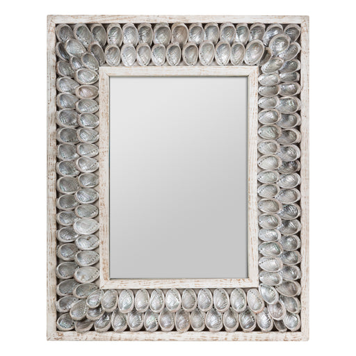 Introducing the BAHIRI Mirror, a sublime blend of Nordic simplicity and oceanic charm. Crafted with precision, its unique frame is woven from resilient rope, rendered in a muted grey that captures the serenity of Nordic design