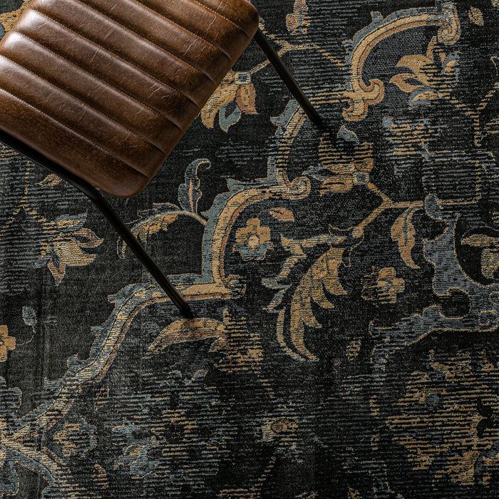 This CARPET ANXELA is the perfect addition to any home, combining classic style and elegant design with dark shades to create an air of sophisticated exclusivity. With its soft texture and unique pattern, it will bring comfort and a touch of timeless beauty to any space.