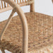 The Nukus armchair, in its pure natural shade, embodies the essence of modern design with an earthy touch. Entirely crafted from rattan, it stands as a tribute to simplicity and organic beauty. Representing pure nature furniture, this piece seamlessly integrates into contemporary settings while bringing forth the warmth and authenticity of its material.