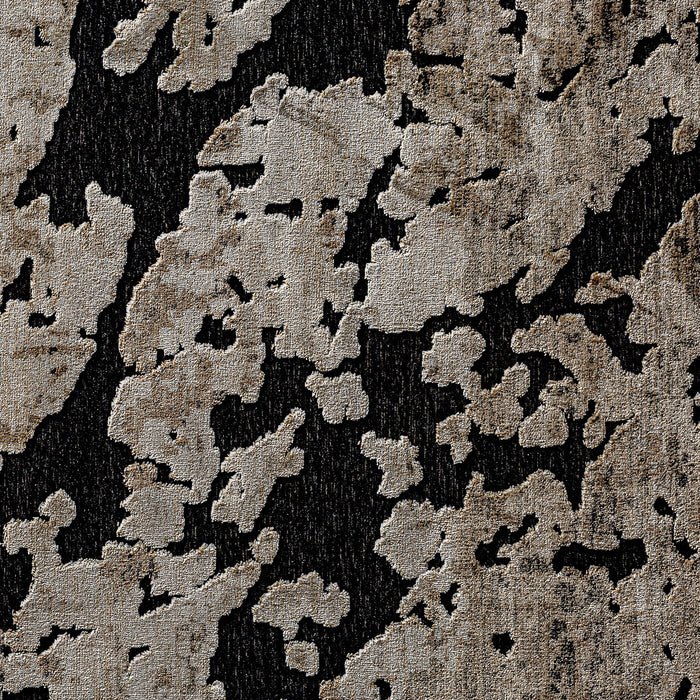 Add a touch of elegance to your home with our luxurious black chenille carpet, CARPET ARLETH. Made with high-quality materials, this carpet will bring sophistication and class to any room.