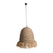 natural fibre ceiling lamp