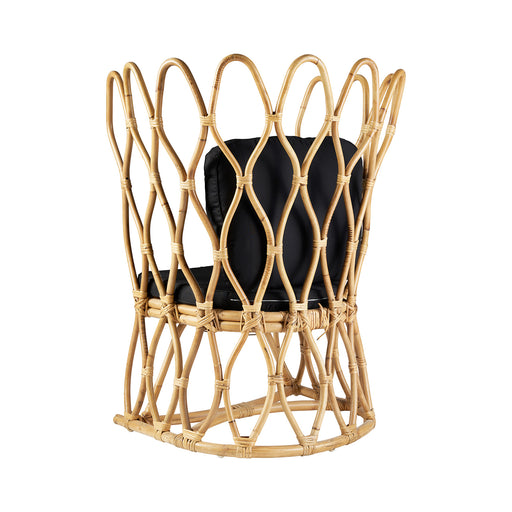 Introducing the striking and eye-catching Armchair CIENIA, a true statement piece that embodies modern elegance. Crafted from natural Rattan, this armchair is perfect for contemporary living spaces, bringing a touch of the outdoors inside