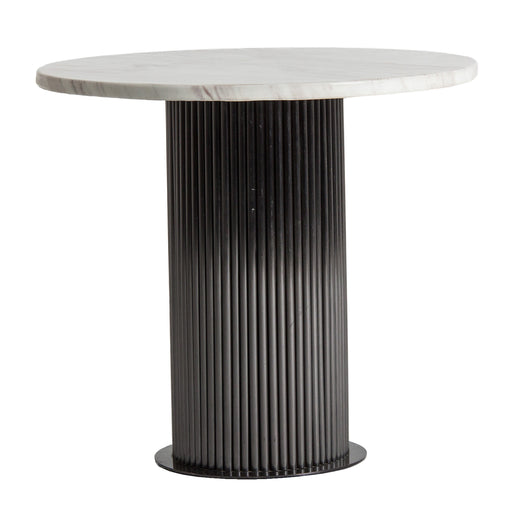 Introduce a touch of modern sophistication to your living space with the "Coen" Side Table. Its contemporary style, featuring a sleek design and a striking white & black color combination, adds an elegant focal point to any room