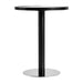 The Divion Bar Table, with its sleek black and shimmering silver palette, embodies the cutting-edge aesthetics of contemporary design. Boasting a pristine glass surface, the table is elegantly supported by durable aluminum accents