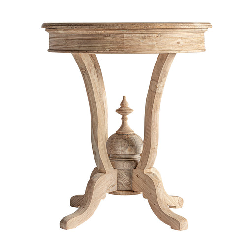 Add an elegant touch to your living space with the Side Table from our VOUXELL COLLECTION. Its natural color and ethnic style are made of high-quality teak wood