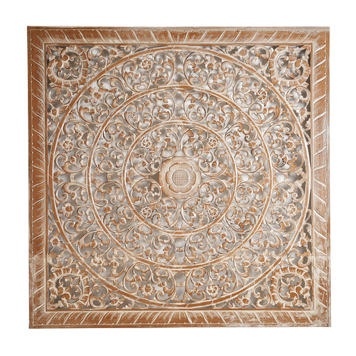 Inspired by Provenzal style, WALL ART ELEONORA exudes elegance and sophistication. Crafted from washed mdf with a warm brown finish, this wall art adds a touch of luxury to any space. Elevate your decor with this exquisite piece that seamlessly blends art and design