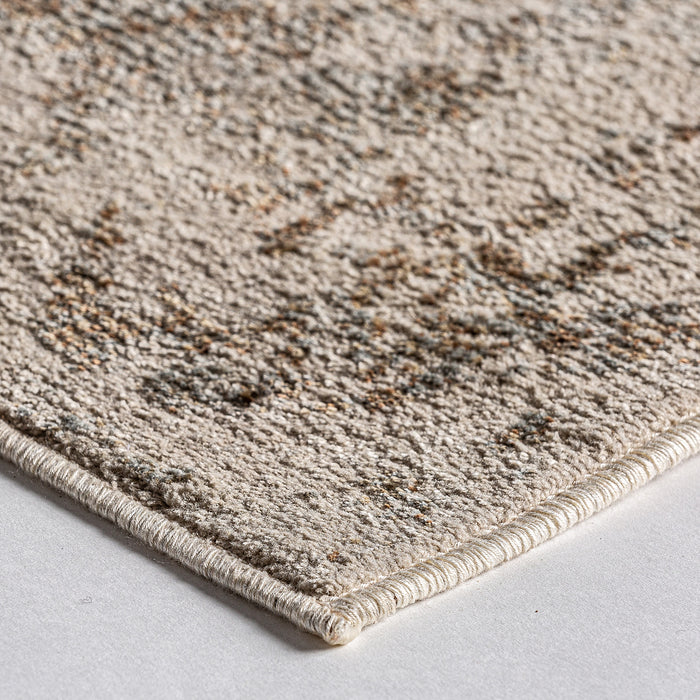 Experience luxury with Carpet Cecia - a timeless blend of soft viscose and durable polyester in a sophisticated beige color. Elevate your space with elegance and comfort. Suitable for heated floor