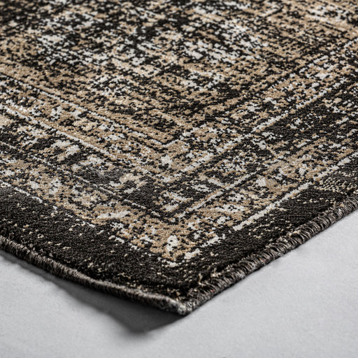 This luxurious Carpet Keisi features a timeless, classic design in elegant shades of brown and beige. Crafted from high-quality viscose, it is both stylish and functional with an anti-slip backing and compatibility with underfloor heating.